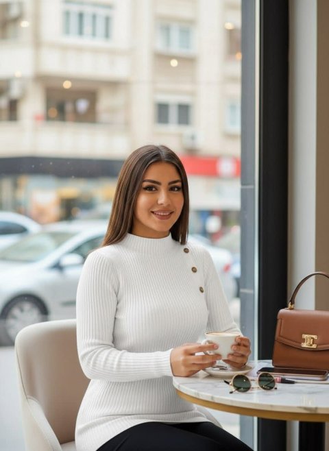 بلوزة دافئة
