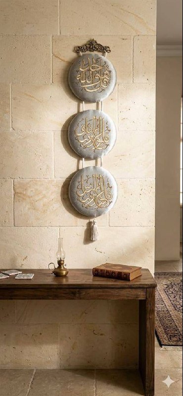 طقم لوحات جدارية مخمل