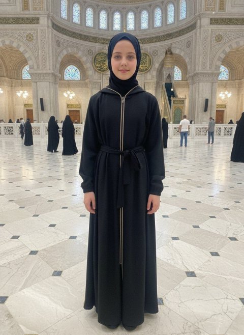 عباية سحاب شيك