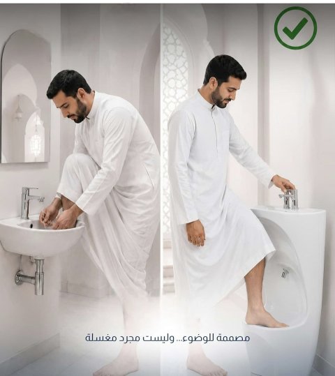مغسلة وضوء