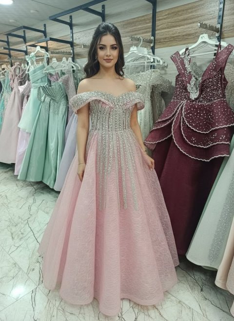 فستان سهرة
