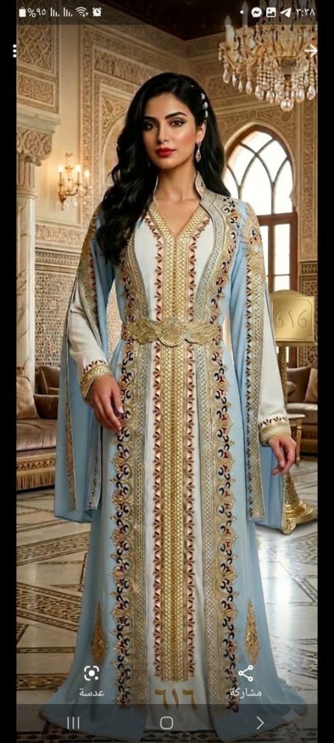 فساتين وقفطانات شرقية جددي إطلالتك👑