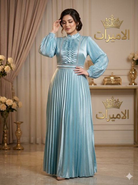 فستان ساتان