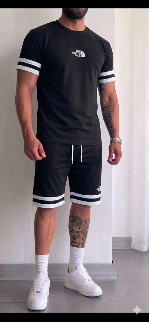 طقم شورت قطن  اوفر سايز  مقاسات M TO 2XL