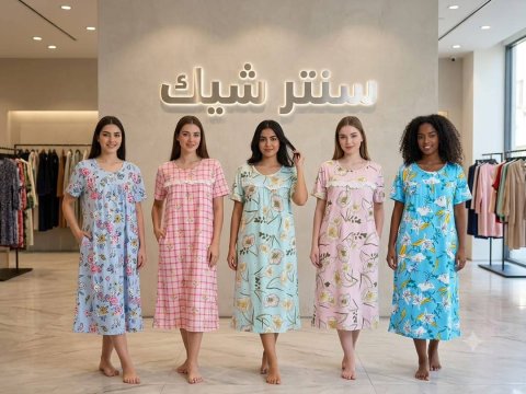 فستان القطن
