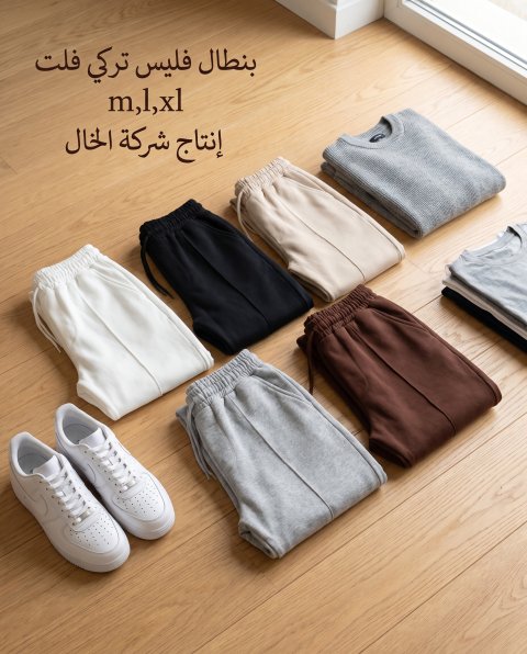 بنطال فليس فلت